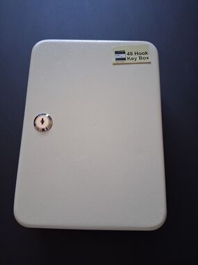 48 Hook Key Box - Metal Key Cabinet